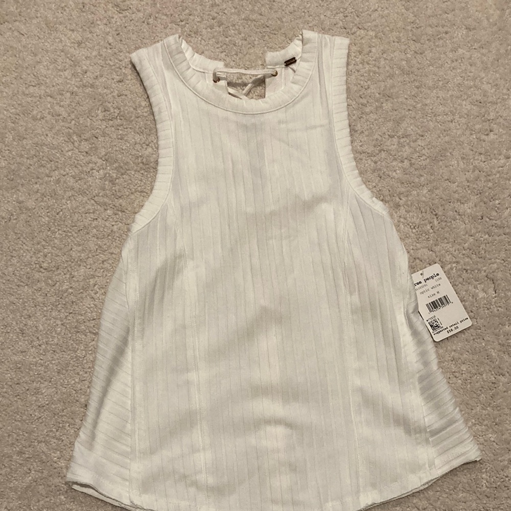 Free People White Tank